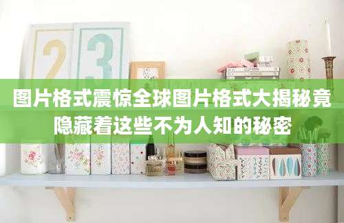 图片格式震惊全球图片格式大揭秘竟隐藏着这些不为人知的秘密