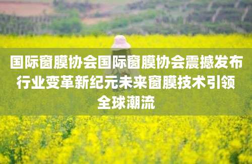 国际窗膜协会国际窗膜协会震撼发布行业变革新纪元未来窗膜技术引领全球潮流