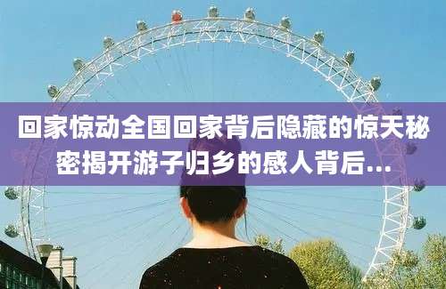 回家惊动全国回家背后隐藏的惊天秘密揭开游子归乡的感人背后...