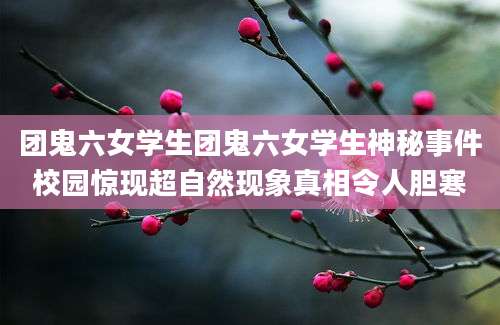 团鬼六女学生团鬼六女学生神秘事件校园惊现超自然现象真相令人胆寒