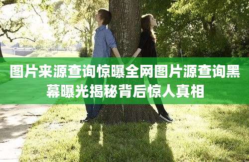 图片来源查询惊曝全网图片源查询黑幕曝光揭秘背后惊人真相