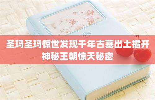 圣玛圣玛惊世发现千年古墓出土揭开神秘王朝惊天秘密