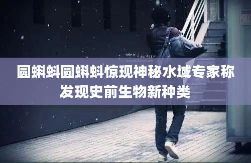 圆蝌蚪圆蝌蚪惊现神秘水域专家称发现史前生物新种类
