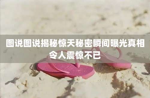 图说图说揭秘惊天秘密瞬间曝光真相令人震惊不已