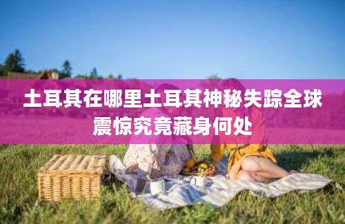 土耳其在哪里土耳其神秘失踪全球震惊究竟藏身何处