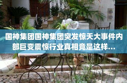 国神集团国神集团突发惊天大事件内部巨变震惊行业真相竟是这样...