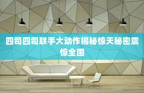 四司四司联手大动作揭秘惊天秘密震惊全国