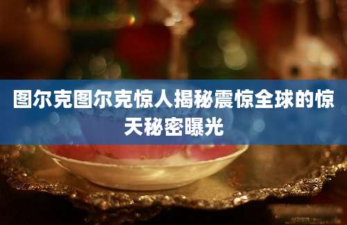 图尔克图尔克惊人揭秘震惊全球的惊天秘密曝光