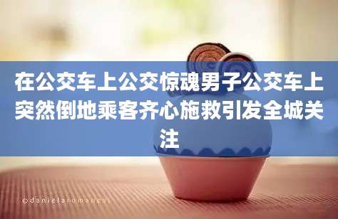在公交车上公交惊魂男子公交车上突然倒地乘客齐心施救引发全城关注